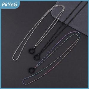 PkYeG Chống mất bút dây chống thả kim loại cầm tay Chuỗi vòng cổ dây kim loại dây buộc Sling rắn xương chuỗi với đống đổ nát Vòng