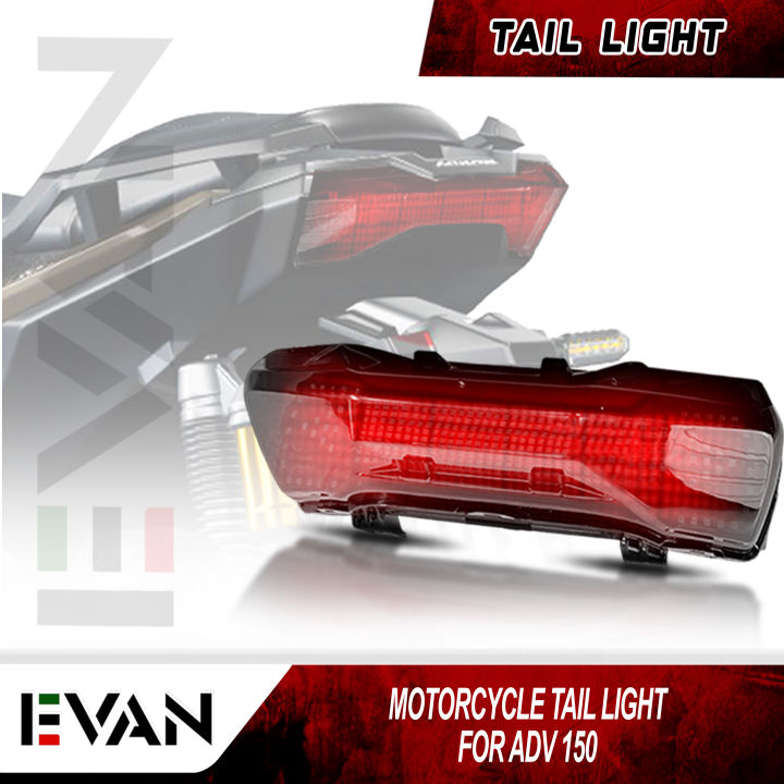 EVAN.SHOP LED TAIL LIGHT FOR HONDA ADV 150 MOTORCYCLE #5637-2 | Lazada PH