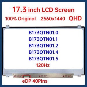 17.3" Laptop LCD Screen B173QTN01.0 B173QTN01.1 B173QTN01.2 B173QTN01.4 B173QTN01.5 Display Matrix Panel 2560x1440 eDP 40 Pins