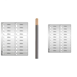 Multipurpose Metal Model Hole Maker Set Accurate Circle Cutter Kits for Model and Educational Workshops Crafting Use