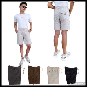 BAYAR DI TEMPAT (COD) Celana Pendek Pinggang Karet Pria / Celana Pendek Pinggang Tali Pria / Celana Pendek / Celana Katun Pria / Celana Pendek Pria Terbaru
