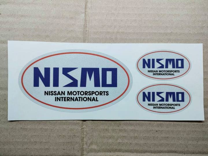 Adesivo JDM Nismo Per Parabrezza Auto – Striscia Banner Motorsport, Finitura Lucida/opaca