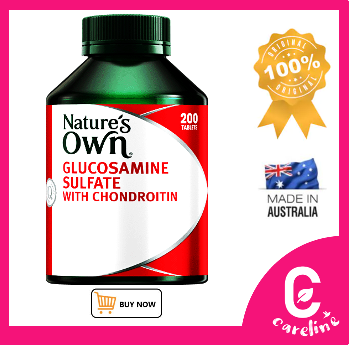 Nature's Own Glucosamine Sulfate with Chondroitin 200 Tablets