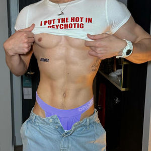 CMENIN ORLVS 1Pcs Hot Cotton Men Underwear Jockstrap Panties Quick Dry Tanga Mens Thong And G String Man Underpants Slip OR676