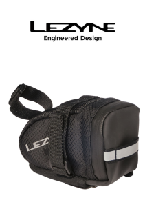 LEZYNE CADDY S/M SADDLE SEATPOST BAG (2 Sizes) 0.35L 0.5L