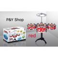 COD Christmas Gift Drum Set Boys Girls Play Music DevelopInt Educational  Mini children's simulation drum. 
