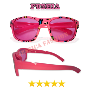 Kacamata Gaya Motif Corak Bentuk Kotak Lensa Warna Melindungi Mata Dari Sinar Matahari Cocok Untuk Anak Cewek Cowok - KIDS SUNGLASSES