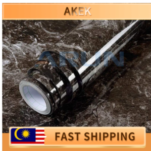 60CM x 5M thickened Marble Wallpaper Sticker Countertop Film Self-Adhesive Kitchen Decor Living Room Stick