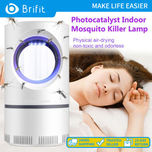 Brifit Household USB powered mosquito killer photocatalyst inhalation mosquito killer lamp physical mosquito killer UV photocatalyst insect trapping lamp pest control
