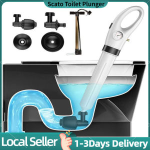 Toilet Cleaner Drain Declogger Air Plunger High Pressure Toilet Plunger Kitchen Sewer Cleaning