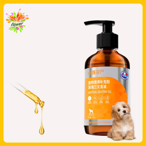 [ SG Seller ] 220ml Natural and Healthy Salmon Krill High-Purity Fish Oil Abyssal Sea Fish Oil for Dogs & Cats Efficient Absorption