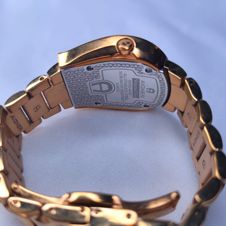 Aigner Women Watch Venezia Due rose gold A39600 Jam Tangan Mewah