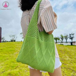 Túi Đan Đeo Vai Nữ Túi Tote Sức Chứa Lớn Túi Mua Sắm Có Dây Đeo Hobo Cho Nữ