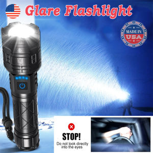 Flashlight rechargeable super bright lighting modes portable zoom flashlight camping flashlight LED waterproof outdoor searchlight
