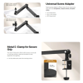 Ulanzi TM01 Microphone Boom Arm with Desk Mount ขาตั้งหนีบโต๊ะ สำหรับไมโครโฟน รับน้ำหนักได้ 1.5 กก.. 