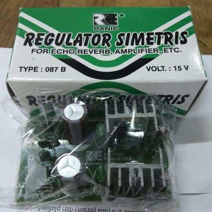 KIT POWER SUPPLY REGULATOR SIMETRIS 15V TYPE-087B RANIC | Lazada Indonesia