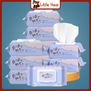 Little Haus Baby Wet Wipes Baby Wipe Baby Wet Tissue Tisu Basah Bayi Tissue Basah Alcohol Free Fragrance Free