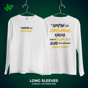 Desain Kaos Keren - Simpan Sombongmu - Kaos Islami - Bahan Combed 20s Tebal Lembut dan Nyaman Standar Kaos Distro