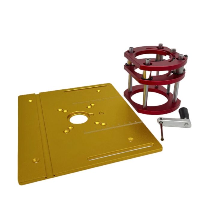 Router Lift Kit W/ Aluminum Router Plate for 65mm Diameter Motors ...