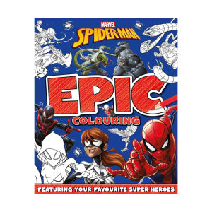 Marvel Spiderman Epic Colouring Book For Kids