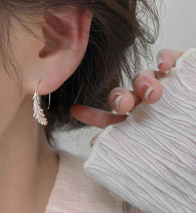 【COD】Lucky Pretty 14K Gold Classic Minimalist Circle Hoop Earrings for Women Hypoallergenic Non Tarnish Not Out-of-date Fashion Vintage Elegant Jewelry Gift Accessories