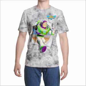Kaos 3D 3 Dimensi Buzzlightyr Toy Story Premium Bangkok Thailand
