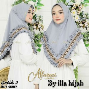 [ Best Seller ] JILBAB INSTAN JERSEY TERBARU / JILBAB GOTIK MAHARANI AL FAREZI / JILBAB INSTAN TERMURAH