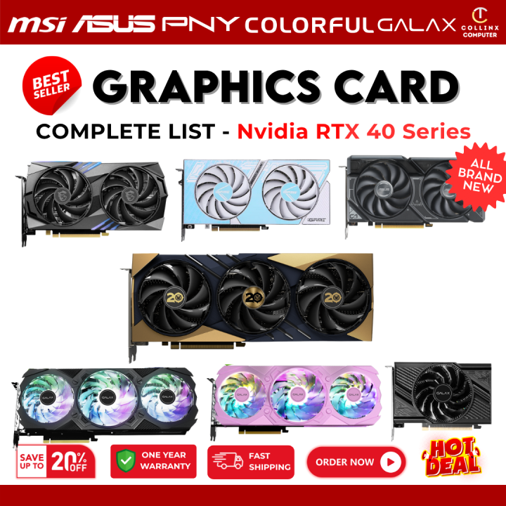 Nvidia Geforce RTX 4060 4060Ti 4070 4070Super GPU Graphics Card | Brand ...
