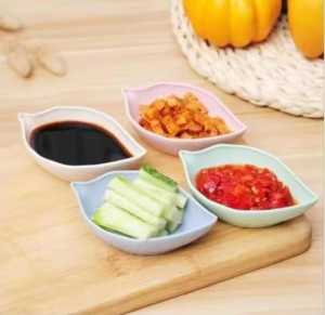 PALING MURAH!!! Mangkuk Jerami Bentuk Daun Mangkok Mini Wadah  Bentuk Daun Mini MANGKOK DAUN TEMPAT SAMBAL KECAP IMPOR HIGH QUALITY