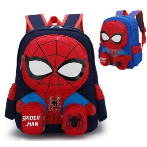 CRNGW 3D Stereo  Backpacks Hello KT Super Heroes Kindergarten Backpack Birthday Gift Cartoon Student School Bag Childrens Gift