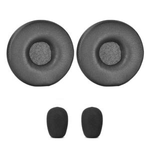 Soft and Durability Ear Cushions Mic Windshield for Noise Isolation for Engage55/65/75 Headphones Easy Installation