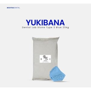 Medtradent - Yukibana Lab Stone Type 3 Blue 25Kg