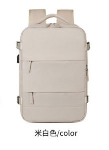 กระเป๋าถือขายดี 40*20*25 กระเป๋าเป้ผู้หญิงแบบแยกส่วนแห้งและเปียก USB กระเป๋าเป้ขนาดใหญ่ กระเป๋าเป้ความจุสูง มีสินค้าในสต็อก Hot