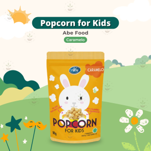 Abe Food Popcorn Caramel - Snack Ringan Anak Popcorn Caramelo 80g