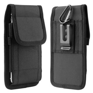 Black For Phone Vertical Waist Bag Phone Pouch Cell Phone Holster Pouch Wallet Case Mobile Phone Bags