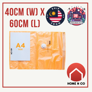 HNC Travel Vacuum Compression Bag for Clothes & Bedding – Space Saving & Storage Organizer