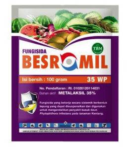 Besromil Fungisida 35wp 100gr - Pengendali Jamur & Busuk Daun