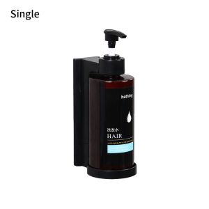 Amber Shampoo and Conditioner Dispenser Refillable Wall Mounted Shampoo Bottle for Hotel
