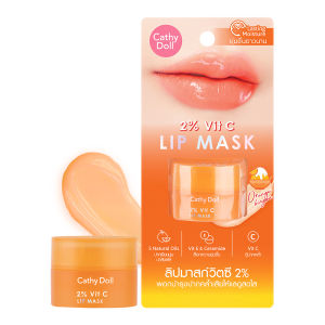 CATHY DOLL 2%ไฮยาลูรอนลิปมาสก์4.5G [Y24]ลิปมาส์กบำรุงปากชุ่มชื้นเป็นพิเศษ CDXLINGORM