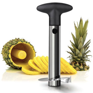 Pineapple Peeler Corer Slicer Cutter Cutting Kitchen Tool Spiral Stainless Steel/Pengupas Nanas Tahan Karat