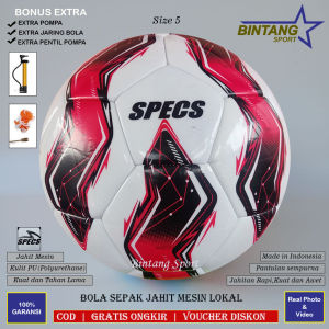 Bola Sepakbola Size 5 Specs Rhizo Model Jahit Mesin Lokal Bola Sepak Kualitas Terbaik
