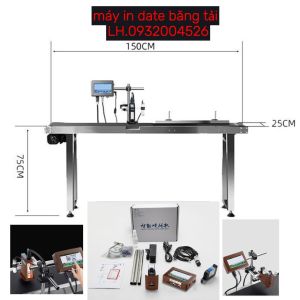 Máy in date băng tải máy in date băng chuyền T6