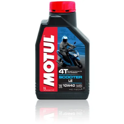 NHỚT XE MÁY TAY GA GIÁ RẺ MOTUL SCOOTER LE 4T 10W40 1L - Motul chính hãng