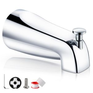 COUPLECOL Hợp kim kẽm Vòi bồn tắm Đa chức năng Bền bỉ Vòi tiêu chuẩn Tương thích Chủ đề bên trong Vòi chuyển hướng Bồn tắm