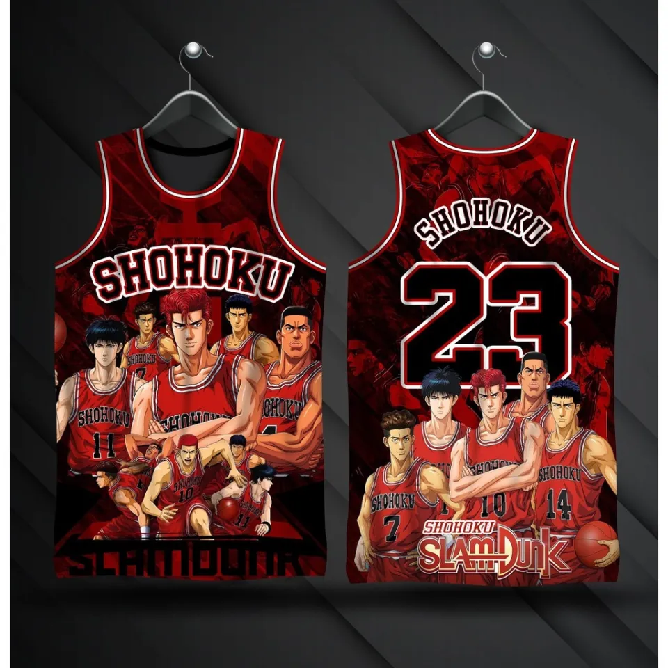 Slam dunk shohoku store jersey