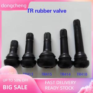 dongcheng 2PCS Tire Valve Stem PVR70 PVR60 PVR50 PVR40 Bent 45 Degree Angled Snap-in Rubber Base For Scooter Motorcycle Moped ATV