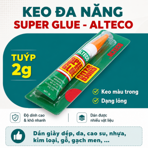 Keo dán đa năng super glue DUC ANH BOND Đức Anh dán giày dép gỗ nhựa kim loại cao su gốm sứ
