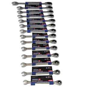 H&L Premier Kunci Ring pas Rachet 8MM 9MM 10MM 11MM 12MM 13MM 14MM 15MM 16MM 17MM 18MM 19MM 22MM 24MM