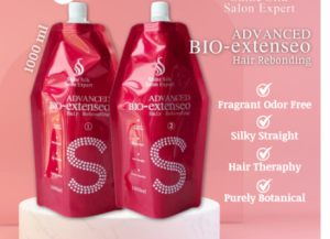 BIO EXTENSEO HAIR REBONDING SET Hair rebond cream Straightening hair straight treatment