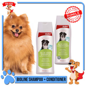 (BUNDLE) Bioline Aloe Vera Shampoo for Dog/Bioline Aloe Vera Conditioner for Very Special Care 250ml